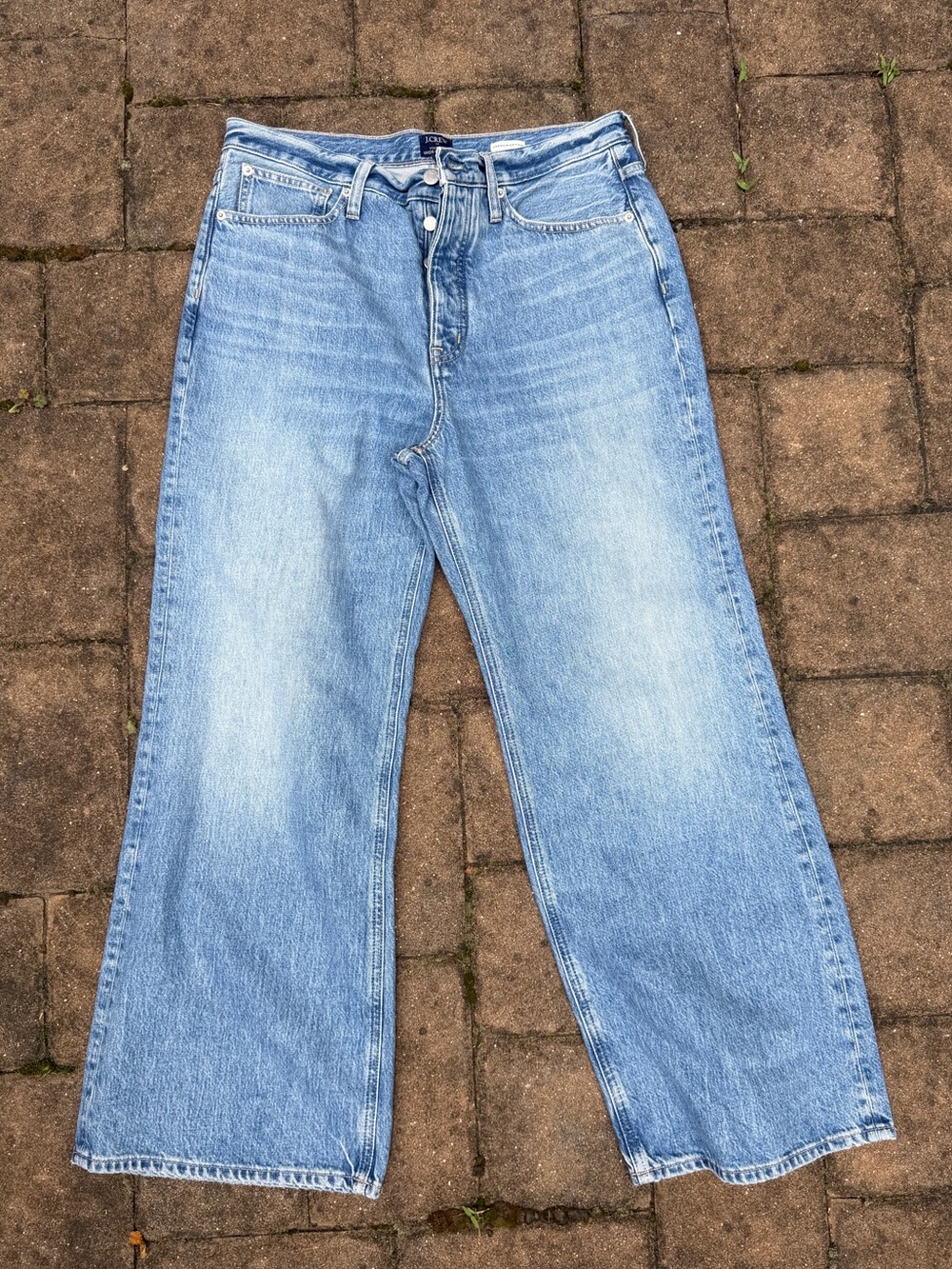 NWOT J.Crew Premium Edition Vintage Wide Leg Jeans sz 30